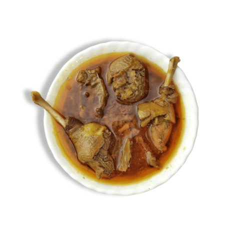 মশলাদার, রসালো দেশি হাঁসের মাংস + গরম গরম রুটি